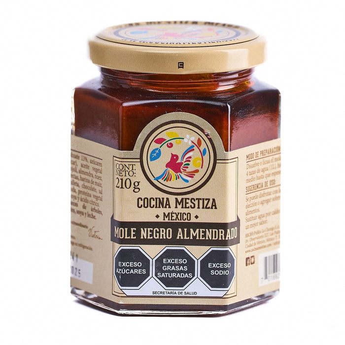Cocina Mestiza Mole Negro Almendrado de Oaxaca 210g