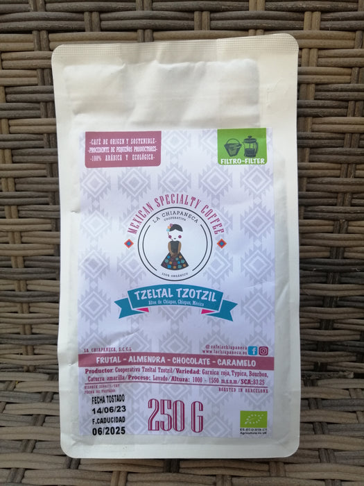 Café de spécialité TZELTAL TZOTZIL - La Chiapaneca - FILTRE
