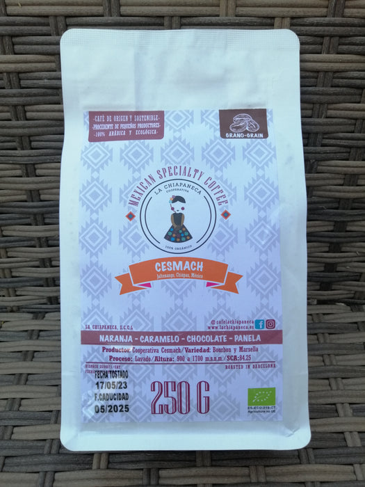 Café de spécialité CESMACH - La Chiapaneca - Grain