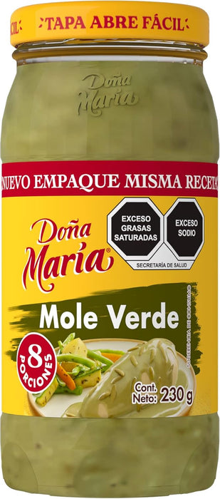 Mole Verde (mole vert) Doña Maria en pâte 230 g