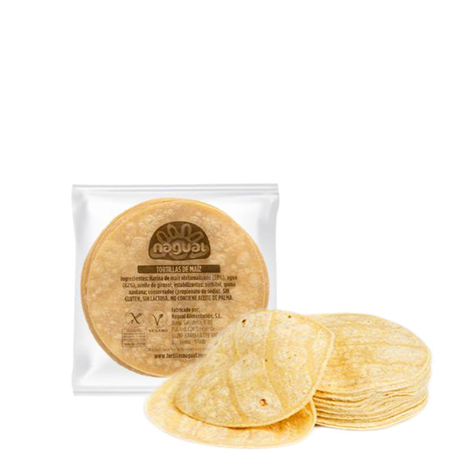 Tortilla maïs jaune nagual 10cm en (30 unités pour 300g)