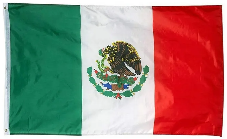 Bandera Drapeau du Mexique 150 x 90 cm