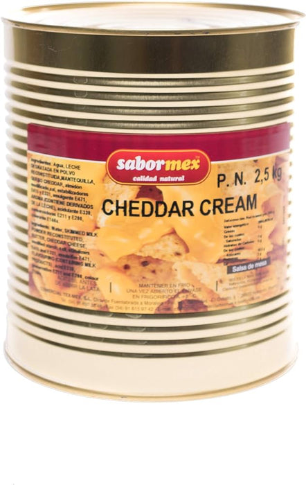 Sauce cheddar 2,5 kg / Queso cheddar grand format