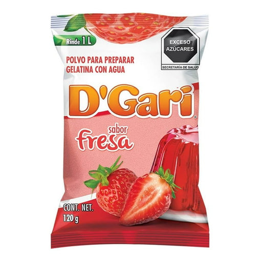 Gélatina de fresa (agua)