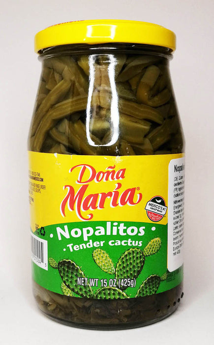 Nopalitos Doña Maria cactus en lamelles 425g