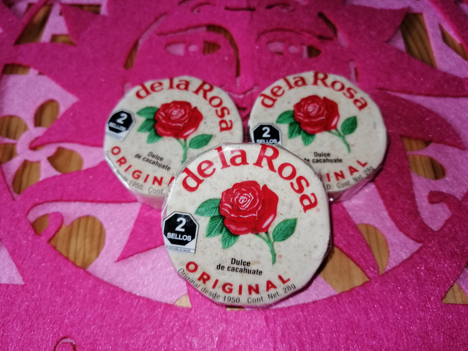 3 Mazapanes por unidad / Bonbon à la cacahuète x3