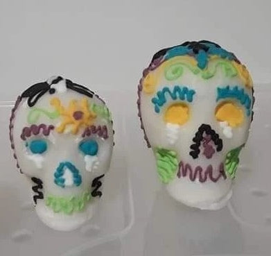 Tête de mort au sucre/ Calaverita 6,5 cm
