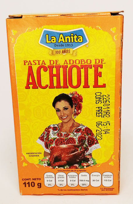 Adobo de Achiote La Anita 110g