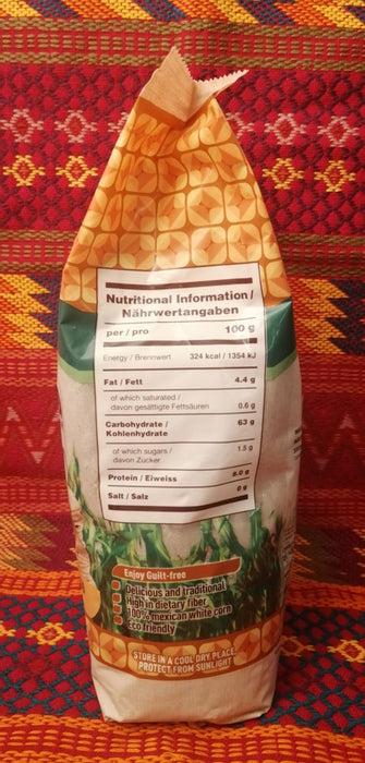Harina azul nixtamalizada / Farine bleue de maïs nixtamalisée Naturelo 1kg