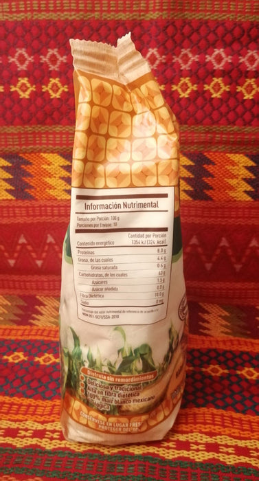 Harina blanca nixtamalizada / Farine blanche de maïs nixtamalisée Naturelo 1kg