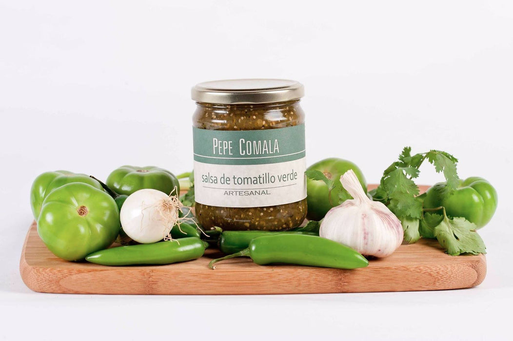 SALSA DE TOMATE PEPE COMALA - VERDE PICANTE 445 g