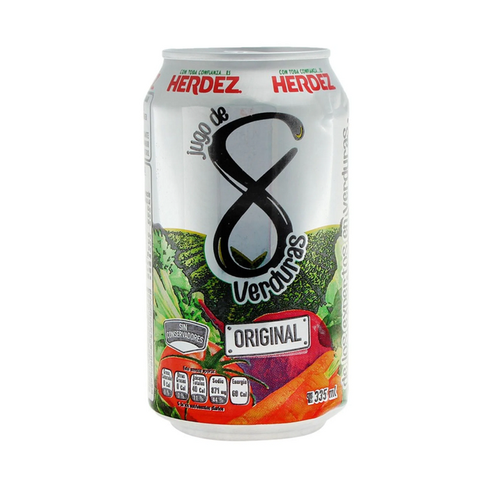 JUGO 8 VERDURAS PICANTE LIMON 355ml