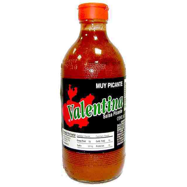 Salsa Negra picante / Sauce noire piquante Valentina 370ml