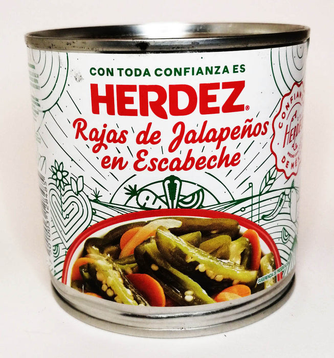 Rajas de Jalapeños en escabeche Herdez / Piment Jalapeños en lamelles 360g