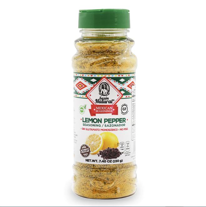 Assaisonnement citron poivre/ condimiento limon pimienta Sazon Natural 150g
