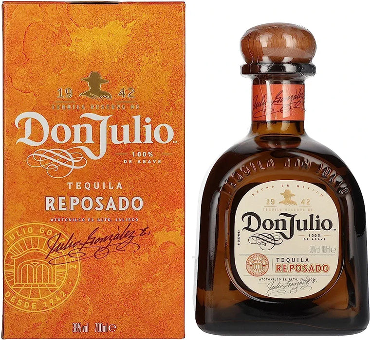 Tequila Don Julio Reposado 38D - En étui - 100% Agave 70cl