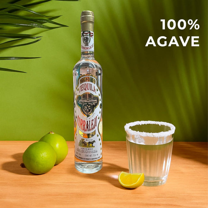 Tequila Corralejo Blanco 38D 70cl
