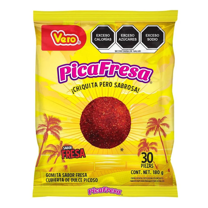 Bolsa 100 Pica fresas Gigantes con chile / Sachet 100 Pica-fraises géantes au piment