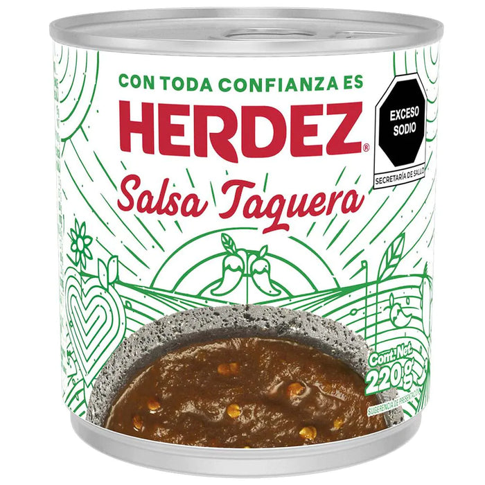 Salsa Taquera / Sauce Taquera Herdez 220g en conserve