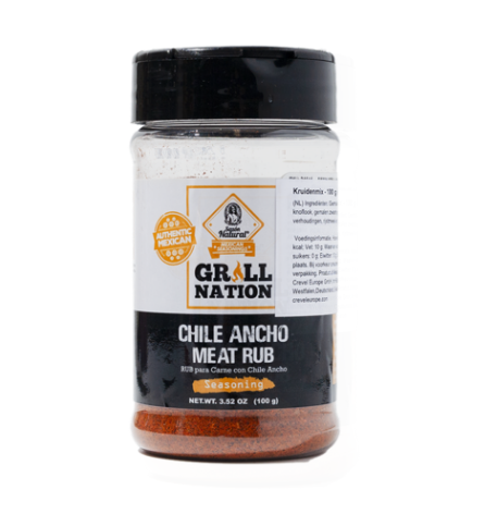 Sazon Grill Nation 100 Gr Chile Ancho Meat Rub