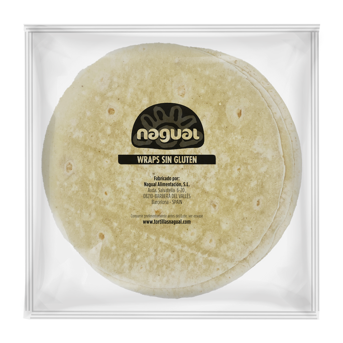Tortilla nagual maïs jaune 12 cm (20 unités en 500g)