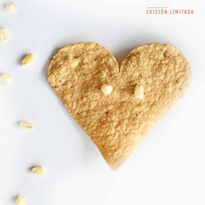 Tostadas CORAZON Blanco Maíz Maya (10 uds - 130g)