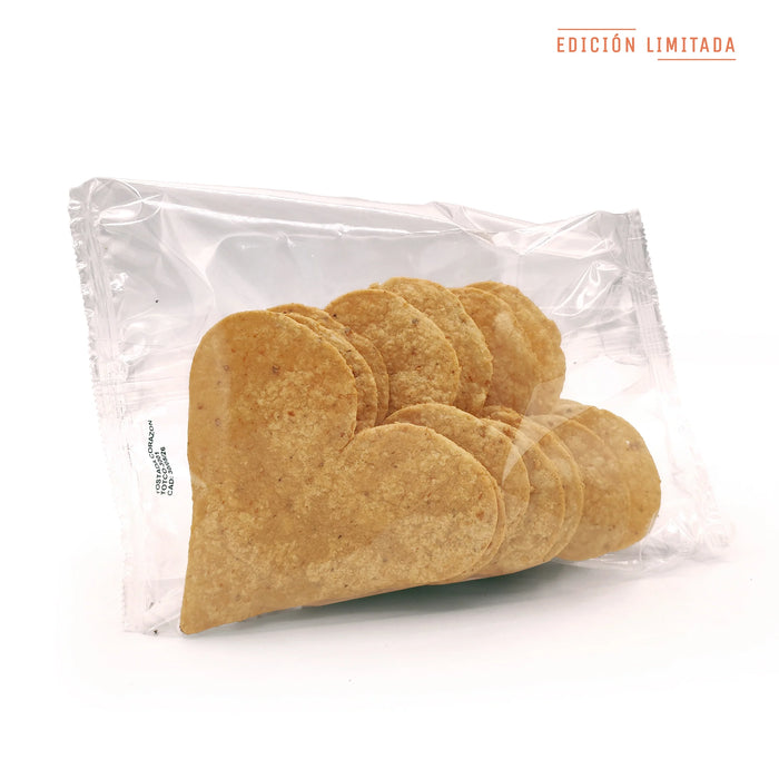 Tostadas CORAZON Blanco Maíz Maya (10 uds - 130g)