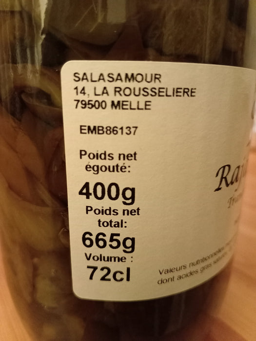 [Produit Local] Rajas Poblanas - Jardins de la belle 665g