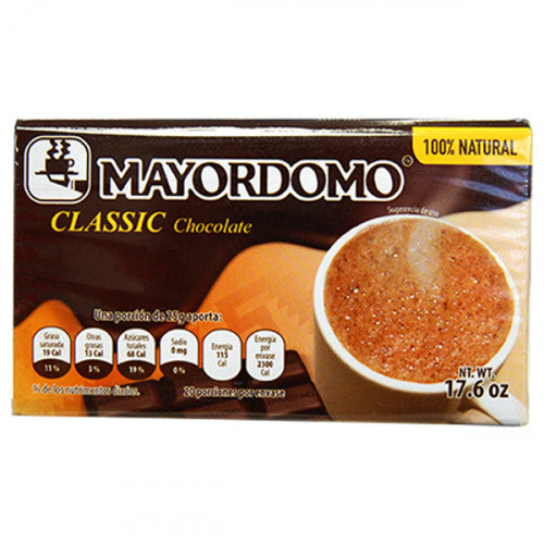 Chocolate Mayordomo barra 500g