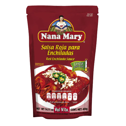 Salsa roja para enchiladas Nana Mary