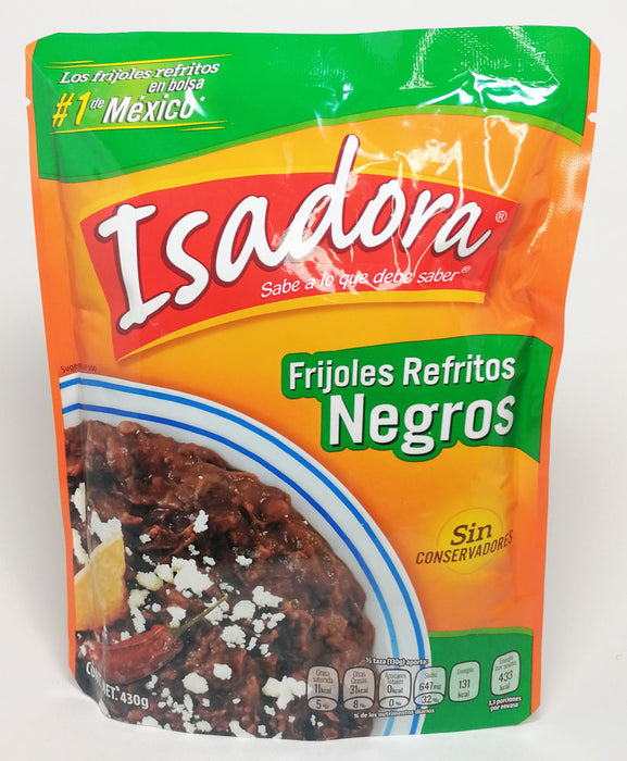Frijoles Refritos Negros / Purée de haricots noirs 400g