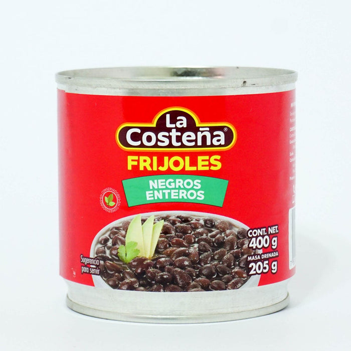 Frijoles Enteros Negros La costeña / Haricots noirs entiers 400g