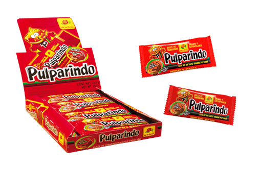 Caja Pulparindo Extra-Picante / Boîte pulpe de tamarin Extra-Hot (20 pièces)