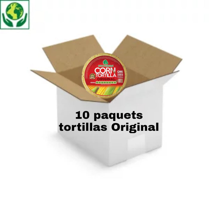 10 paquets de Tortilla original 15cm en 800g
