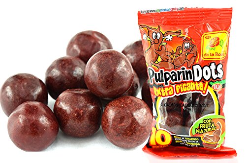 PulparinDots Extra HOT / Bonbon à la pulpe de tamarin Extra-HOT (30g)
