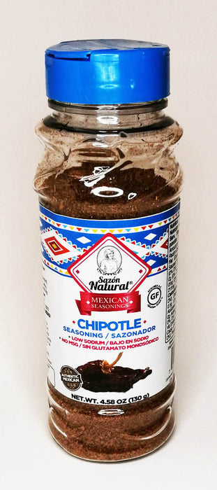 Chile Chipotle en polvo / Piment Chipotle en poudre Sazon Natural 130g