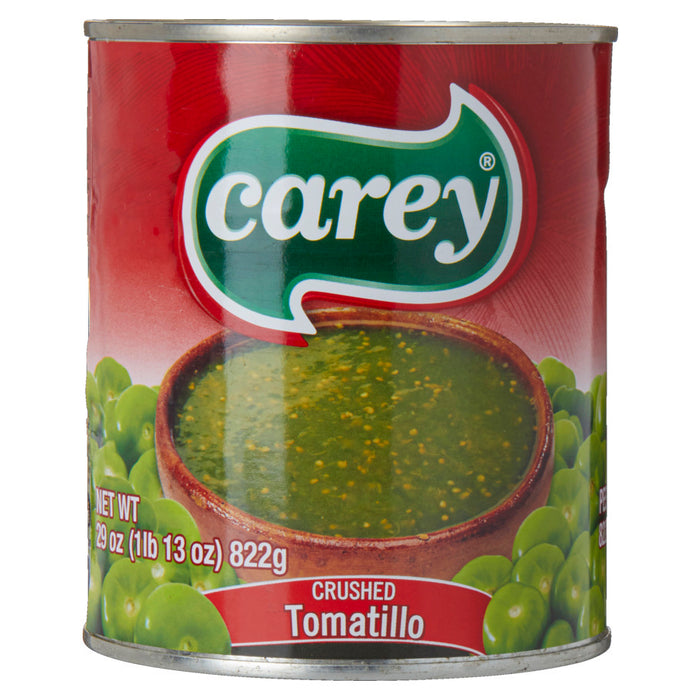 Tomatillos molidos (crushed) Carey / Tomates vertes mixées (sans piment) 822g