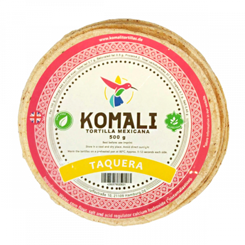 Komali Tortilla Taquera 500g (12 cm)