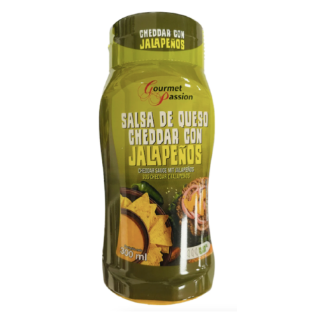Sauce cheddar et jalapeño pour nachos Squeeze 300ml
