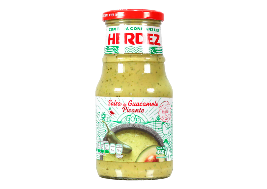 Salsa / Sauce Guacamole PICANTE Herdez 240g