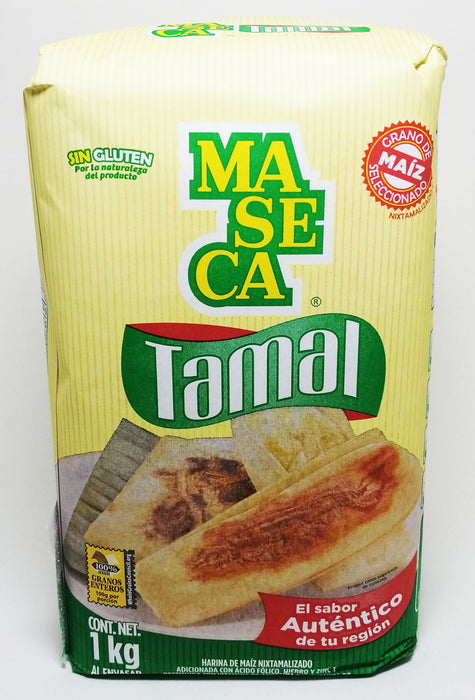 Harina blanca de maïs TAMAL / Farine blanche de maïs pour TAMAL Maseca 1kg