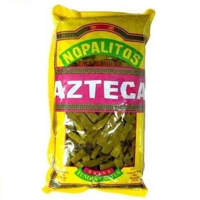 Nopalitos en tiras / Cactus nopal Villa Alta Azteca en salmuera 1kg